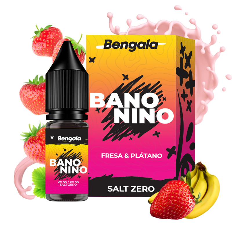 Sales de Nicotina Bengala Salt - Banonino 10ml | Bengala Spain