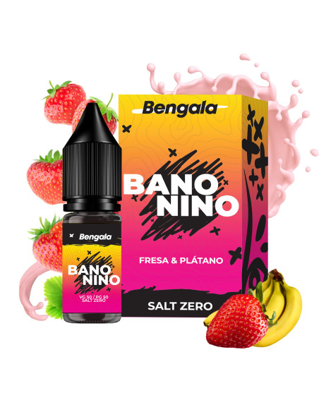 Sales de Nicotina Bengala Salt - Banonino 10ml | Bengala Spain