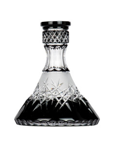 Base Cachimba Caesar Crystal Cone Hoarfrost Up Black | Bengala Spain