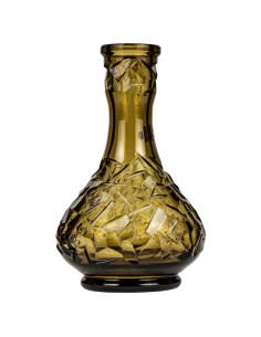 Base Cachimba Caesar Crystal Drop Rock Dark Yellow | Bengala Spain