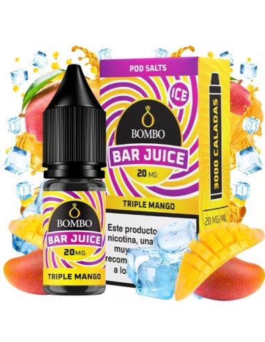 TRIPLE MANGO 10ML - BAR JUICE BOMBO