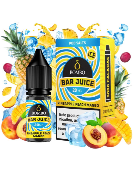 PINEAPPLE PEACH MANGO 10ML - BAR JUICE BOMBO