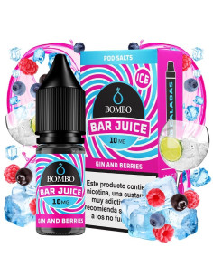 GIN & BERRY 10ML - BAR JUICE BOMBO