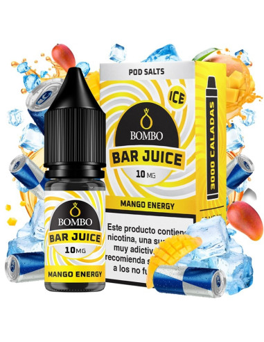 MANGO ENERGY ICE 100ML - BAR JUICE BY BOMBO