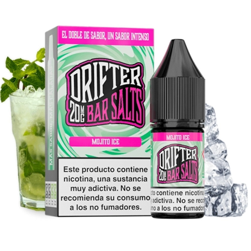 Sales de Nicotina Drifter Bar Salts - Mojito Ice 10ml | Bengala Spain