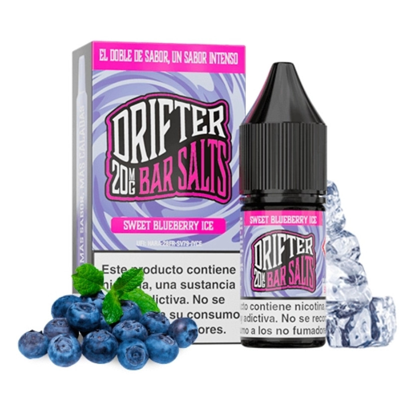Sales de Nicotina Drifter Bar Salts - Sweet Blueberry Ice 10ml | Bengala Spain