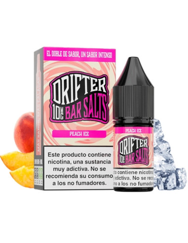 Sales de Nicotina Drifter Bar Salts - Peach Ice 10ml | Bengala Spain