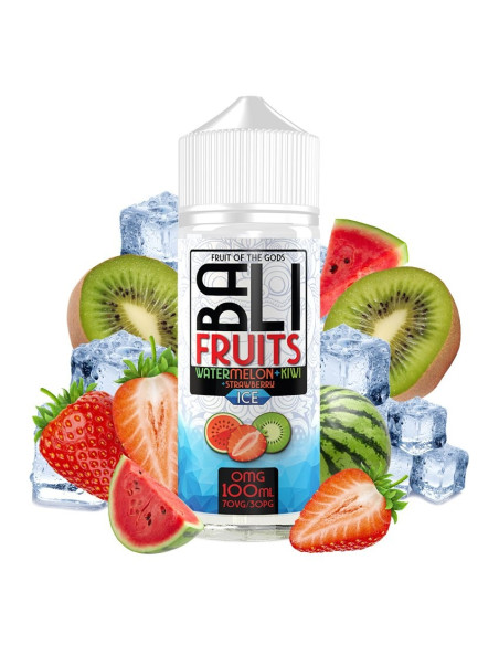 Cópia de LIQUIDO WATERMELON KIWI STRAWBERRY ICE 1OOML BY KINGS CREST