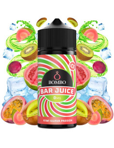 E-Liquid Bar Juice by Bombo - Kiwi Guava Passion Ice 100ml | Bengala Spain