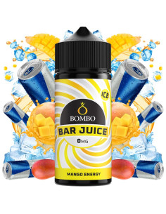 E-Liquid Bar Juice by Bombo - Mango Energy Ice 100ml | Bengala Spain