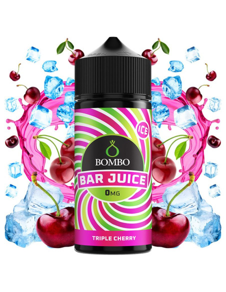 E-Liquid Bar Juice by Bombo - Triple Cherry Ice 100ml | Bengala Spain