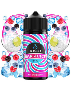 E-Liquid Bar Juice by Bombo - Gin & Berries Ice 100ml | Bengala Spain