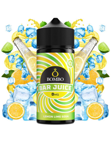 LEMON LIME SODA ICE 100ML - BAR JUICE BY BOMBO