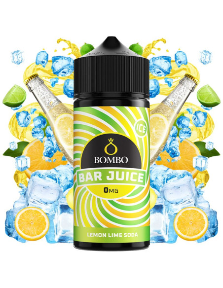 E-Liquid Bar Juice by Bombo - Lemon Lime Soda Ice 100ml | Bengala Spain