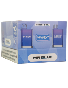 Caja Vaper Desechable iMoment 600 - Mr Blue | Bengala Spain