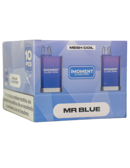 Caja Vaper Desechable iMoment 600 - Mr Blue | Bengala Spain