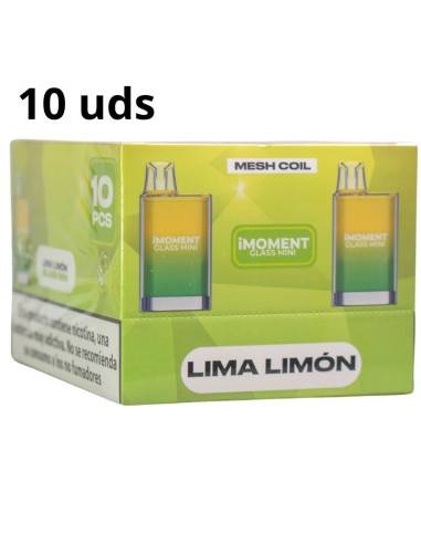 Caja Vaper Desechable iMoment 600 - Lima Limon | Bengala Spain