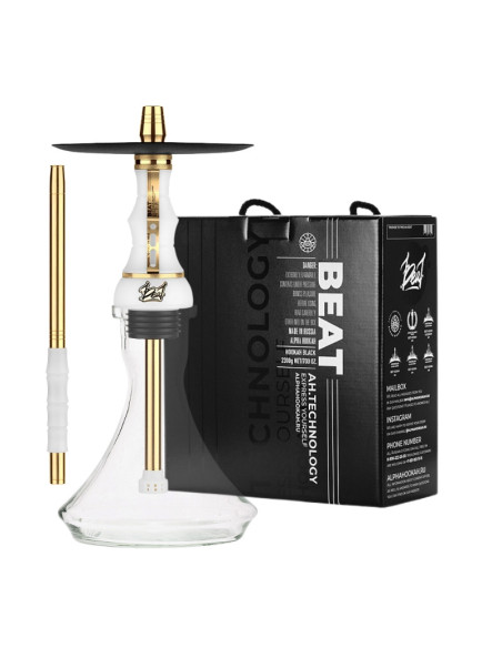 Cachimba Alpha Hookah White Gold Beat | Bengala Spain