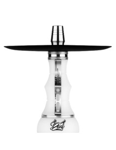Cachimba Alpha Hookah White Silver Beat | Bengala Spain 2