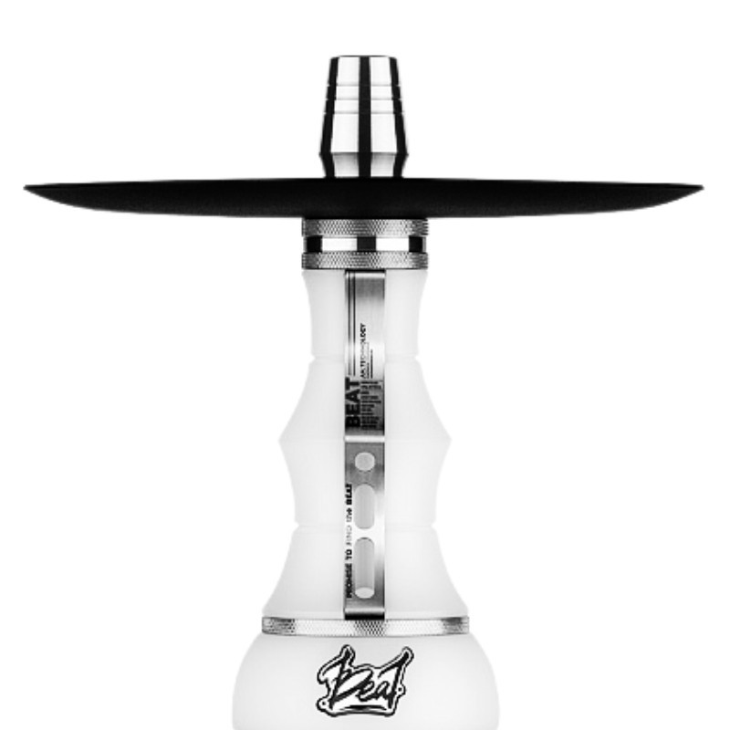 Cachimba Alpha Hookah White Silver Beat | Bengala Spain