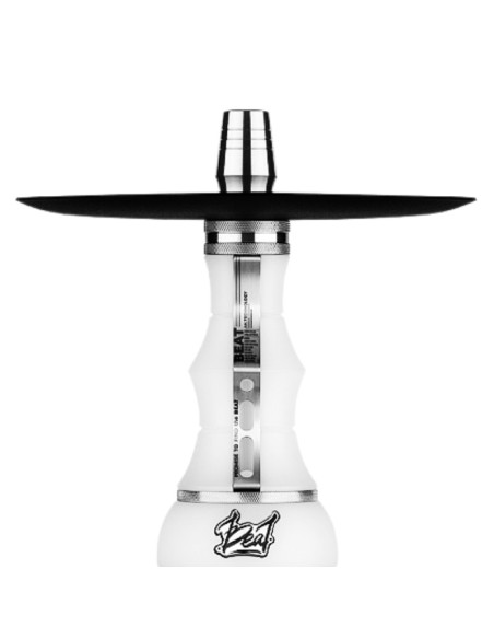 Cachimba Alpha Hookah White Silver Beat | Bengala Spain
