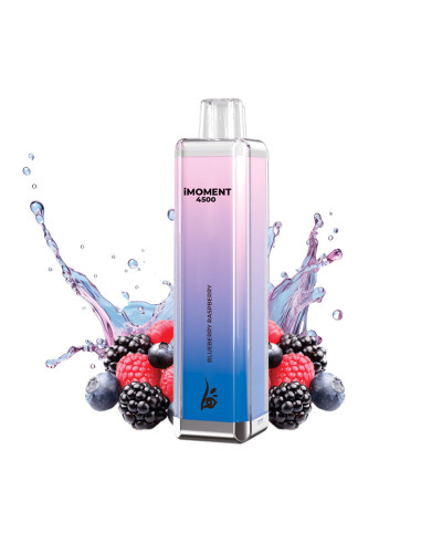 Pod Desechable Imoment Crystal 4500 - Blueberry Raspberry | Bengala Spain