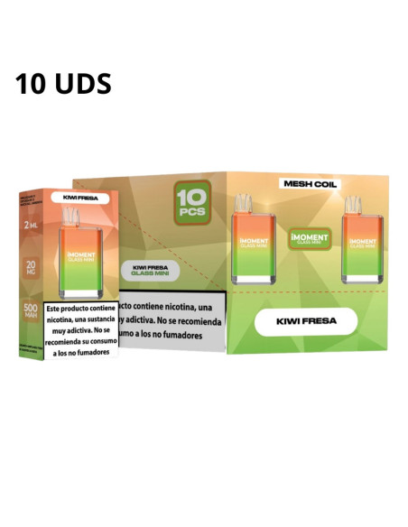 Caja Vaper Desechable iMoment 600 - Kiwi Fresa