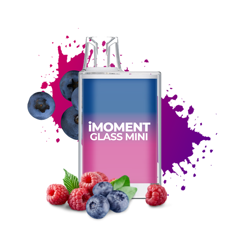 Caja Vaper Desechable iMoment 600 - Blueberry Raspberry | Bengala Spain