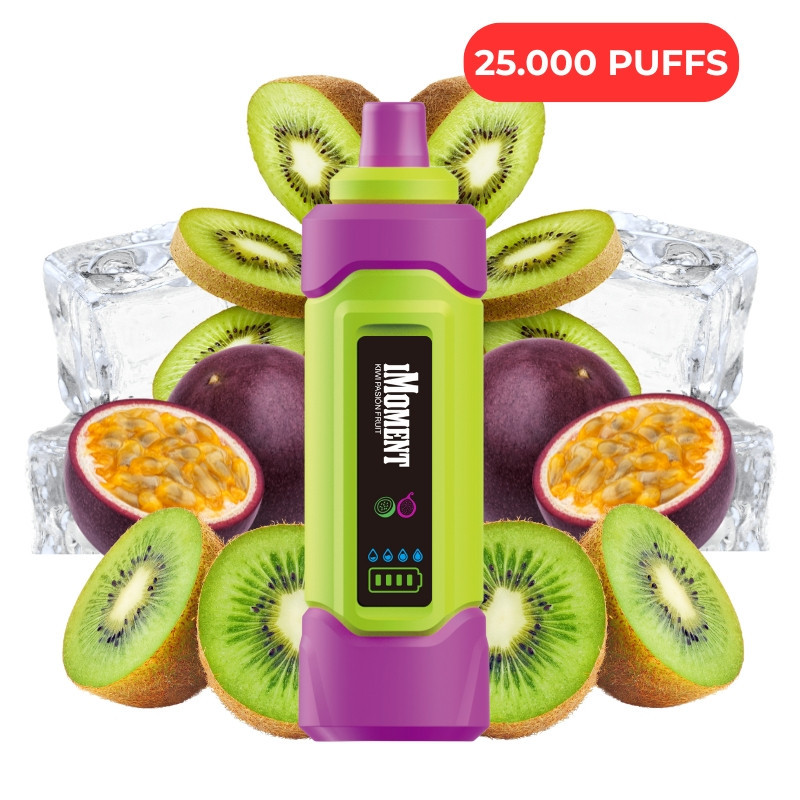 Caja iMoment XIXA DTL Kiwi Passion Fruit 25.000 caladas | Bengala Spain