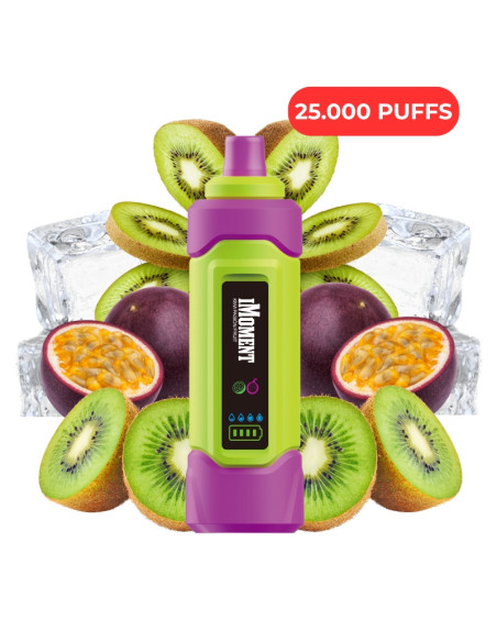 Caja iMoment XIXA DTL Kiwi Passion Fruit 25.000 caladas | Bengala Spain