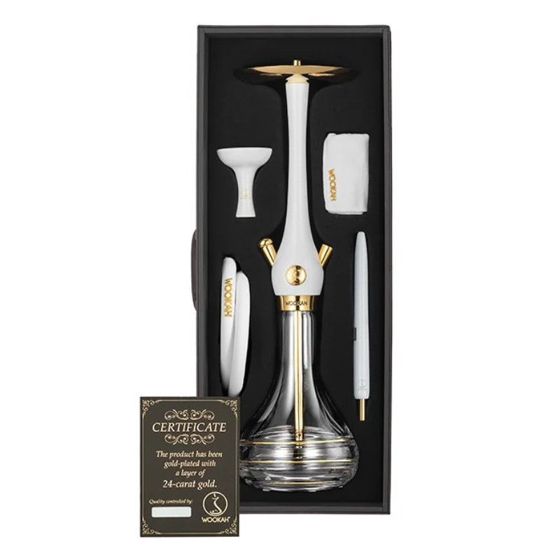 WOOKAH Royal White Set 24K Gold-Plated