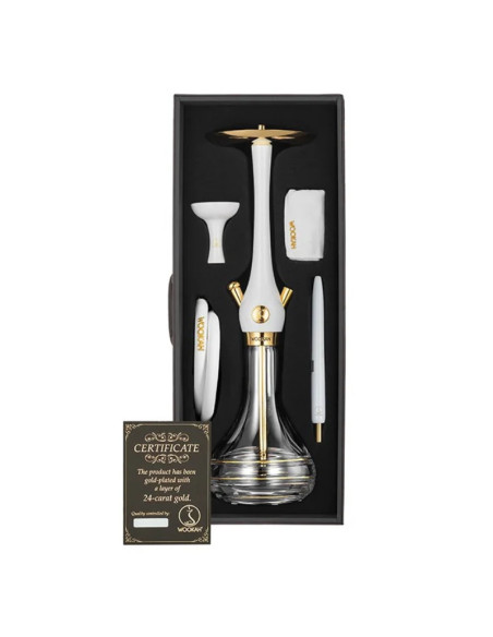 WOOKAH Royal White Set 24K Gold-Plated