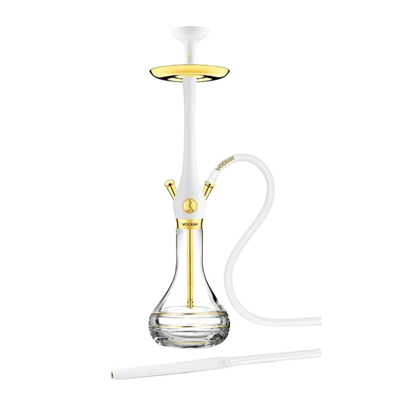 WOOKAH Royal White Set 24K Gold-Plated | Bengala Spain