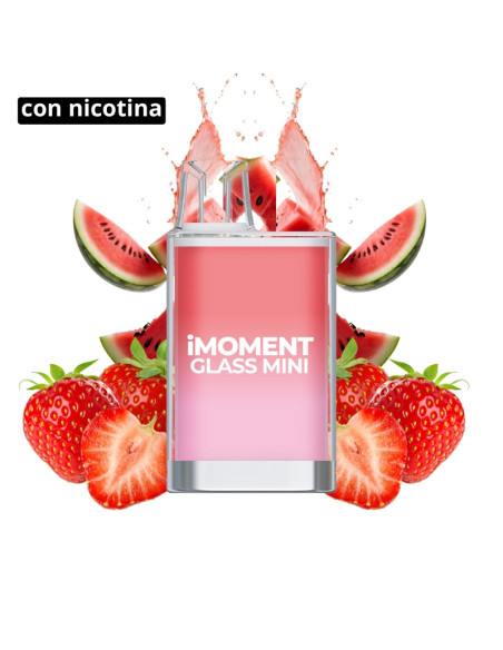 Pod Desechable Imoment Crystal 600 - Watermelon Strawberry | Bengala Spain