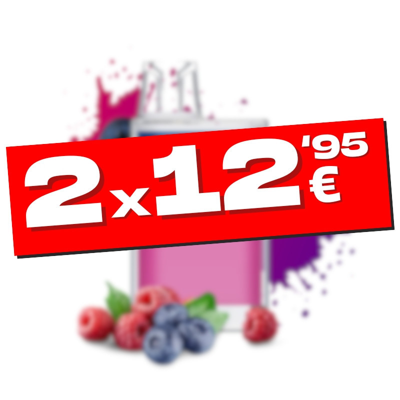 Pod Desechable Imoment Crystal 600 - Blueberry Raspberry | Bengala Spain