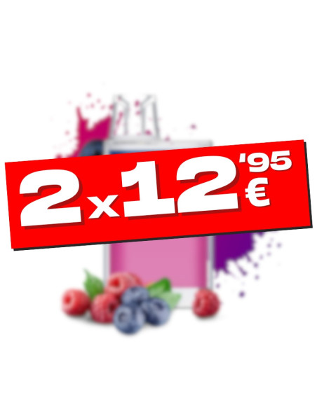 Pod Desechable Imoment Crystal 600 - Blueberry Raspberry | Bengala Spain