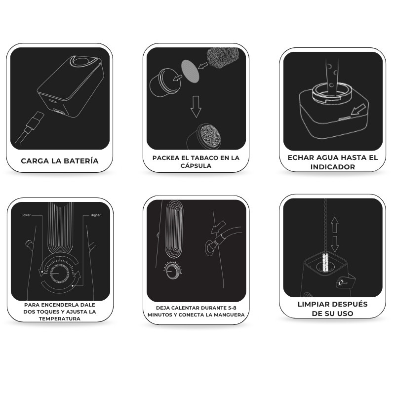 ▶ Cachimba Electrónica Enso Shisha | Bengala Spain🏆