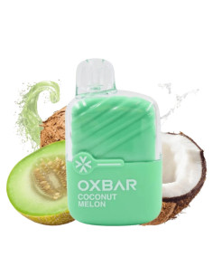 Pod Desechable Oxbar Mini – Melón de Coco · Sabor suave y cremoso
