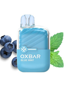 Pod Desechable Oxbar Mini – Arándano Menta · Frescor suave y afrutado