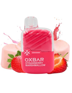 Pod Desechable Oxbar Mini – Malvavisco de Fresa · Dulzor suave y afrutado