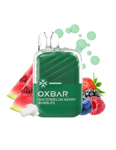 Pod Desechable Oxbar Mini – Chicle de Sandía y Bayas · Sabor dulce y suave