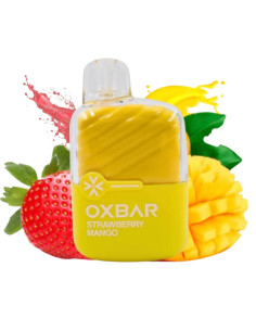 Pod Desechable Oxbar Mini – Mango Fresa · Sabor dulce y fresco