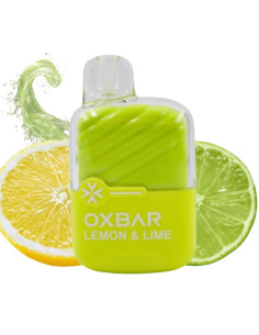 Pod Desechable Oxbar Mini – Lima Limón · Calada directa y perfil cítrico