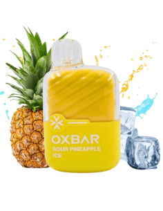 Pod Desechable Oxbar Mini – Hielo de Piña Agria · Calada directa y perfil fresco
