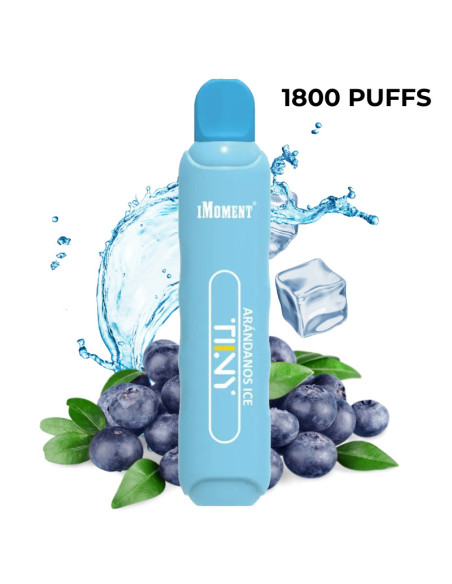 Pod Desechable Imoment Tiiny – Blueberry Ice · Arándano con frescor suave