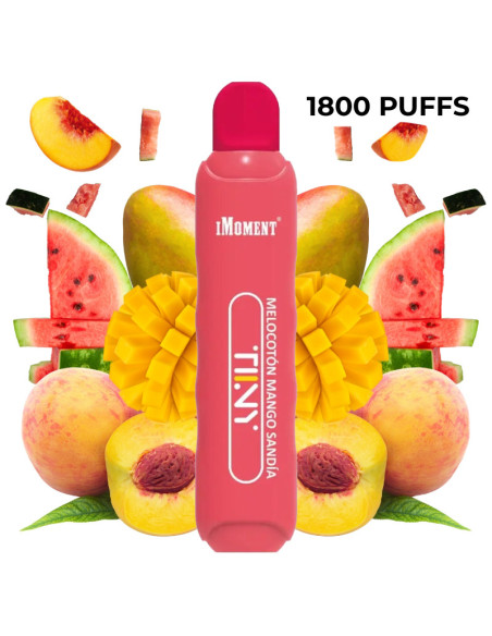 POD DESECHABLE IMOMENT TIINY - PEACH MANGO WATERMELON