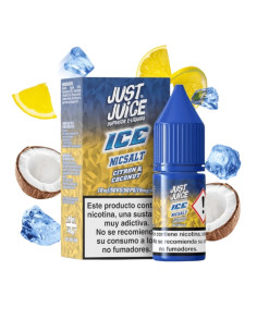 Sales de nicotina Just Juice Ice sabor Citron Coconut