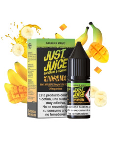 Sales de nicotina Just Juice Iconic sabor Banana Mango
