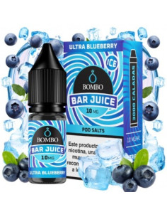 Sales de nicotina Bar Juice by Bombo sabor ultra blueberry ice