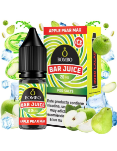 Sales de nicotina Bar Juice by Bombo sabor apple pear max ice